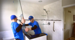 professional shower door installation